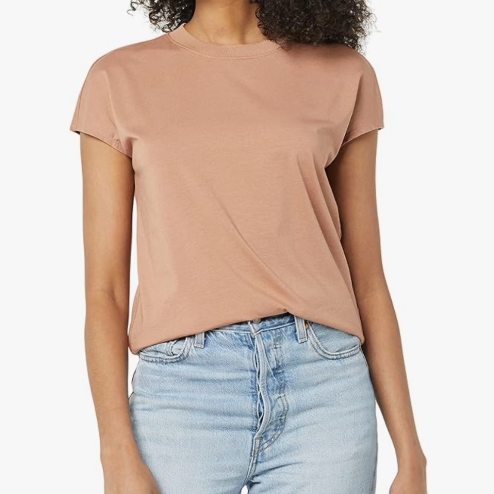 NWOT Amazon Aware women's top - sandstone